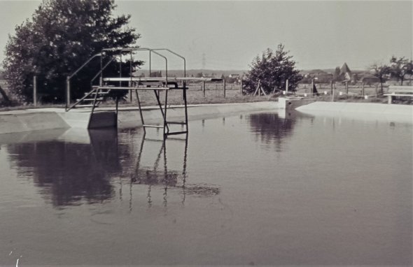 Der Stolz Münchehagens: Bis 1984 bestand das Freibad an der Alten Zollstraße. Mönkehäger Dörpverein